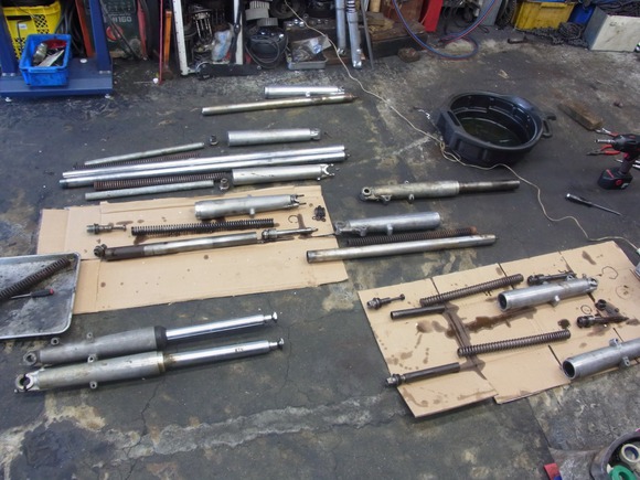 front fork OH