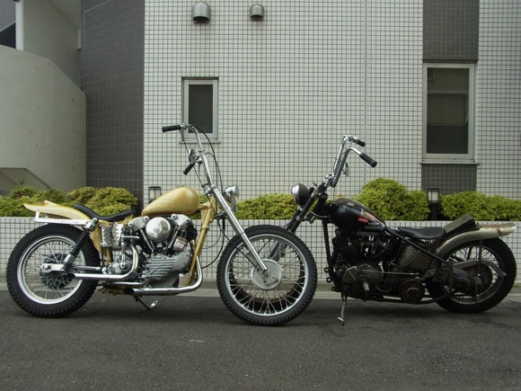 same tanks&fenders&tires・・・